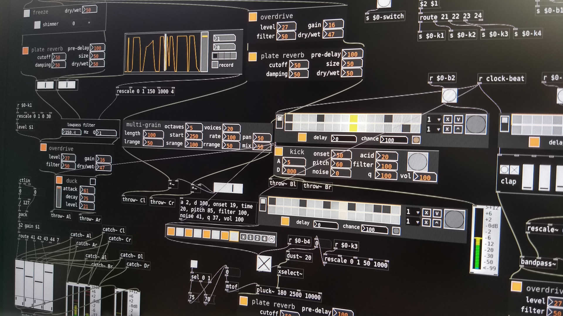 PureData sound design